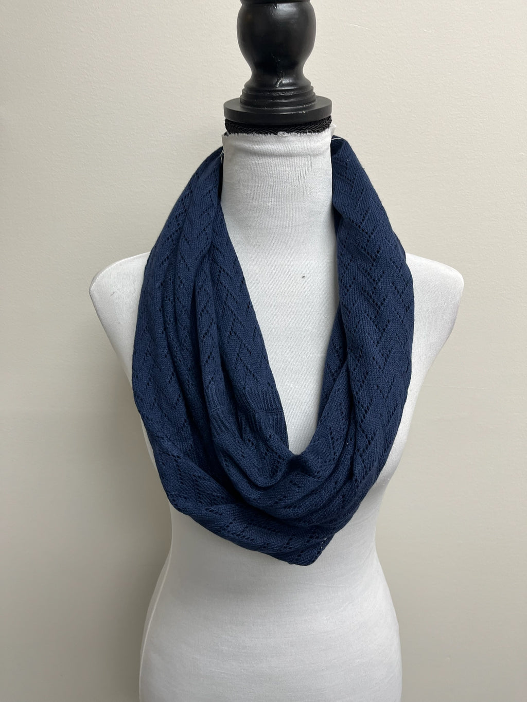 Navy Blue Scarf