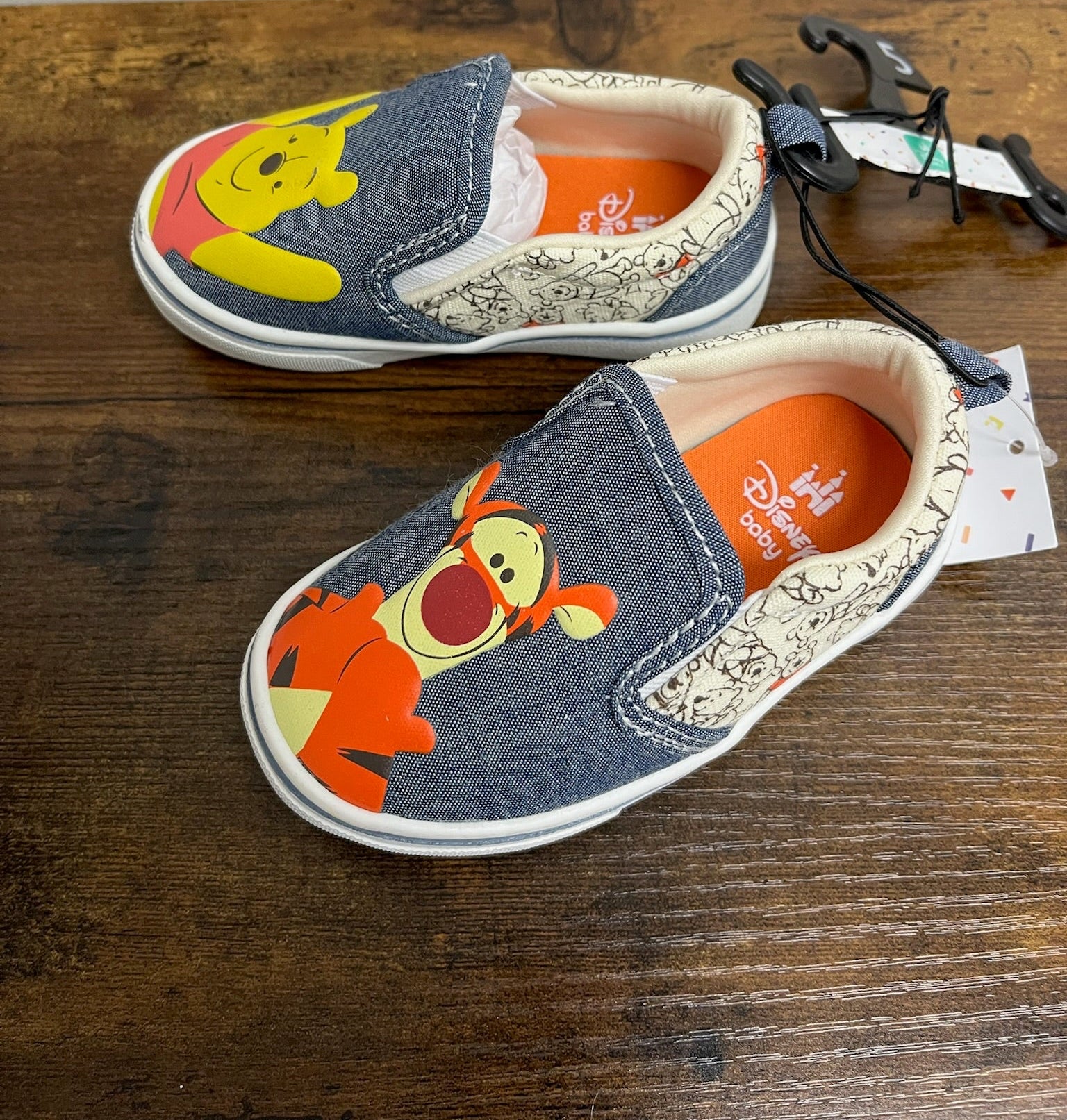 Children’s Winnie The Pooh Slip On Sneakers