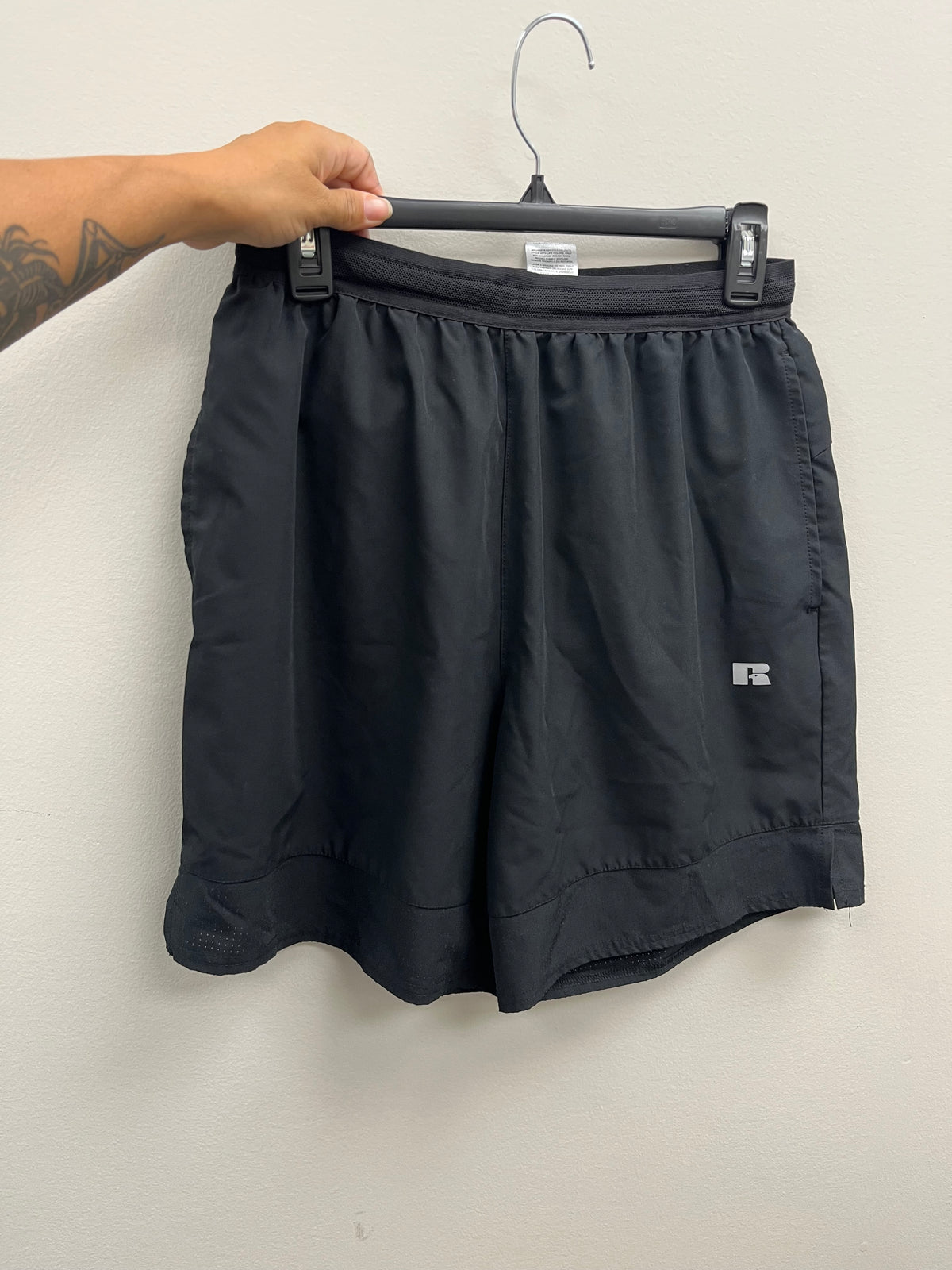 Used Men’s Black Athletic Shorts