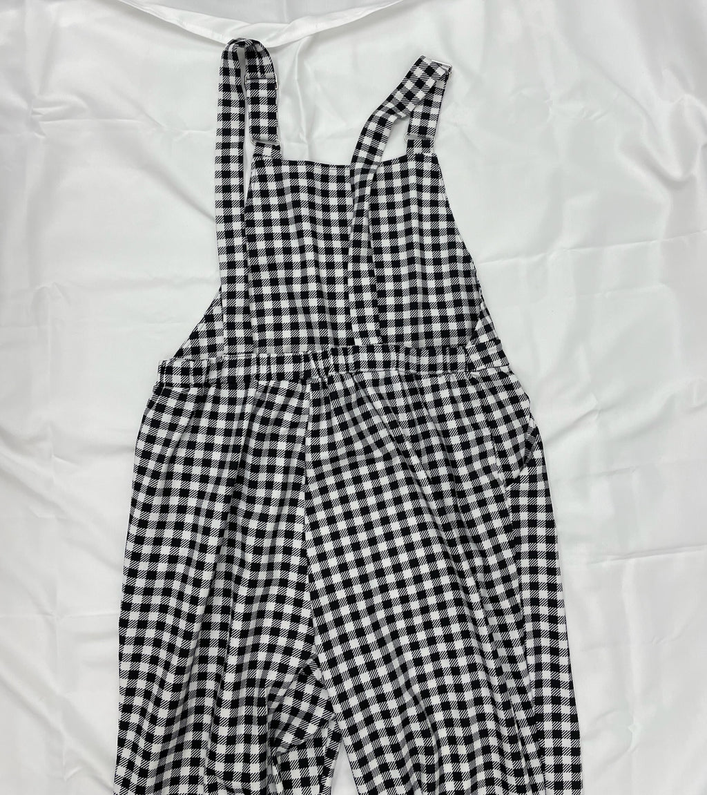 Women’s Flannel Jumpsuit Overall