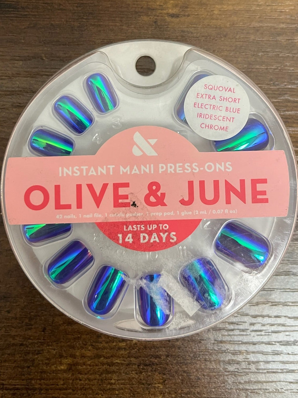 New Blue Nail Set