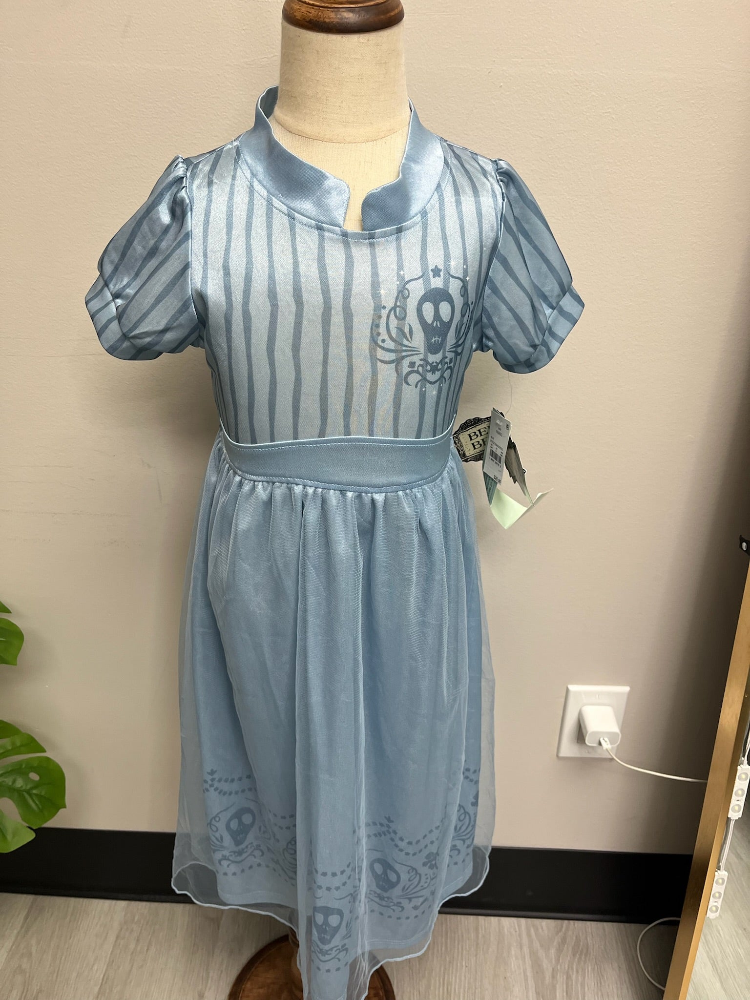 New Girls Beetlejuice Blue Dress