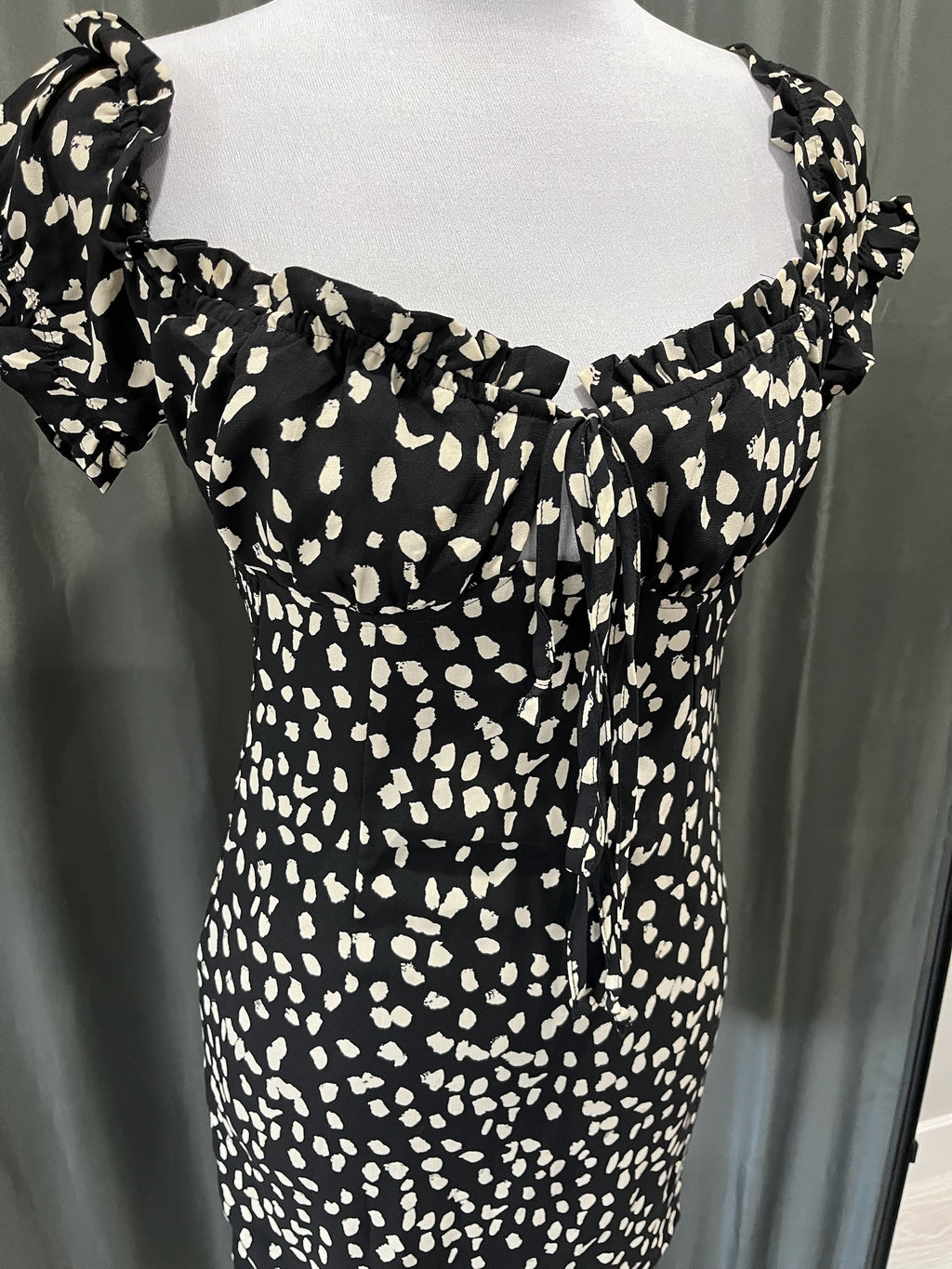 Women’s Black & White Dress image 1