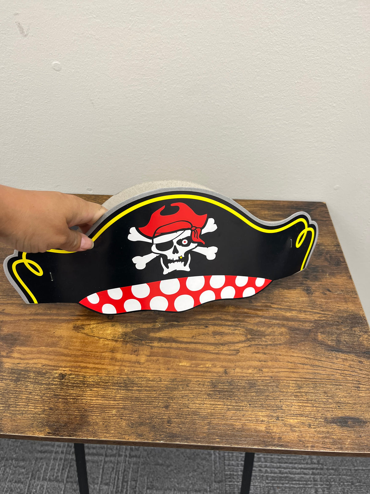 New 12 pack Pirate Hats