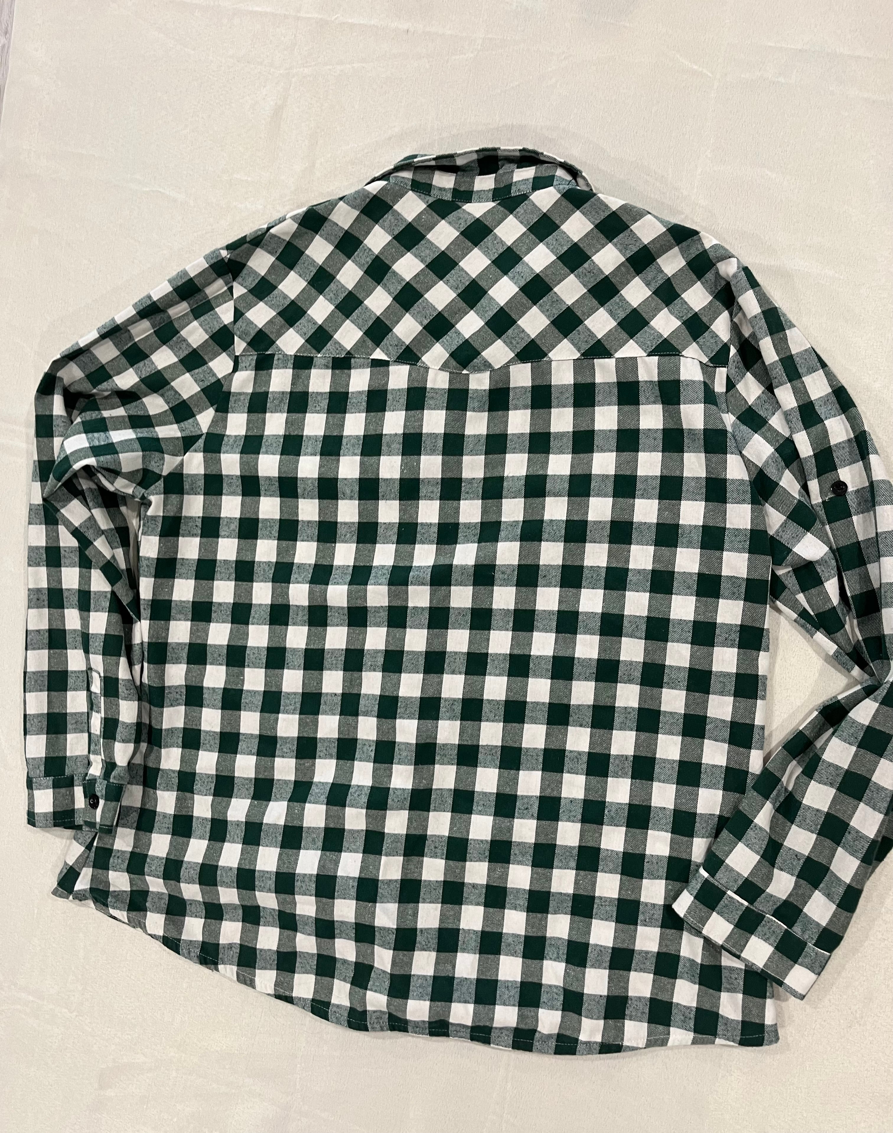 Green Flannel Shirt image 2