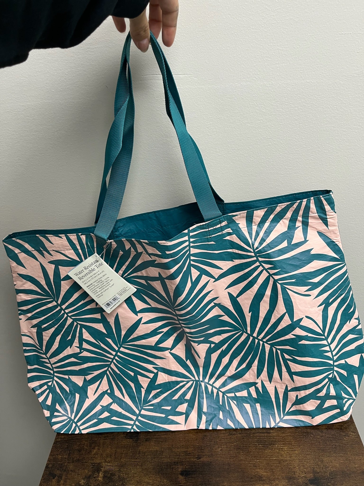 Water Resistant Reversible Tote Bag