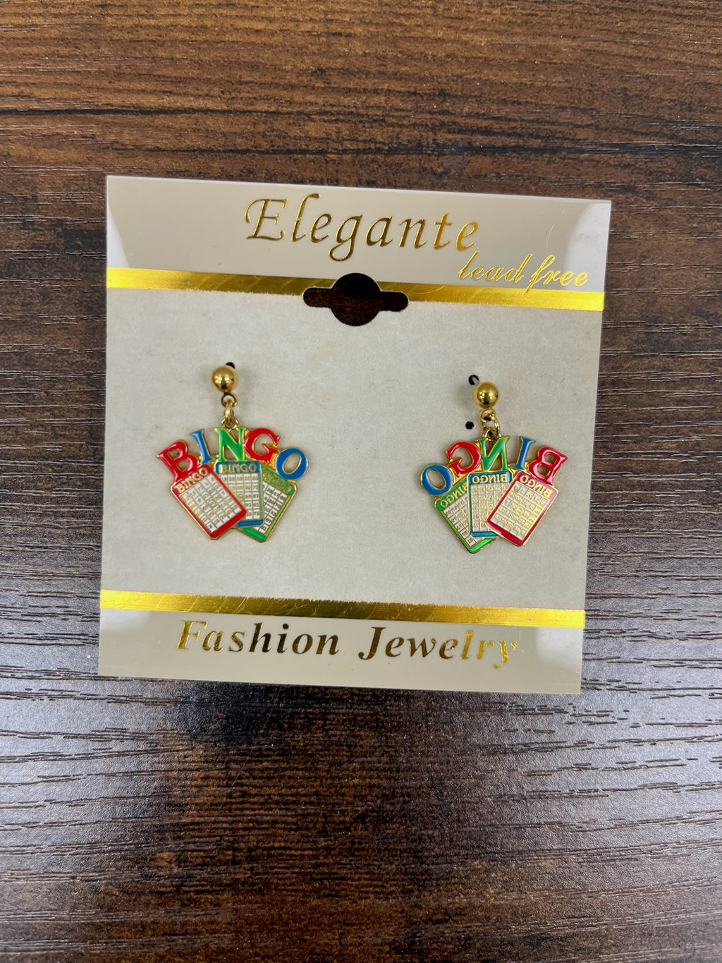 New Bingo Earring Set