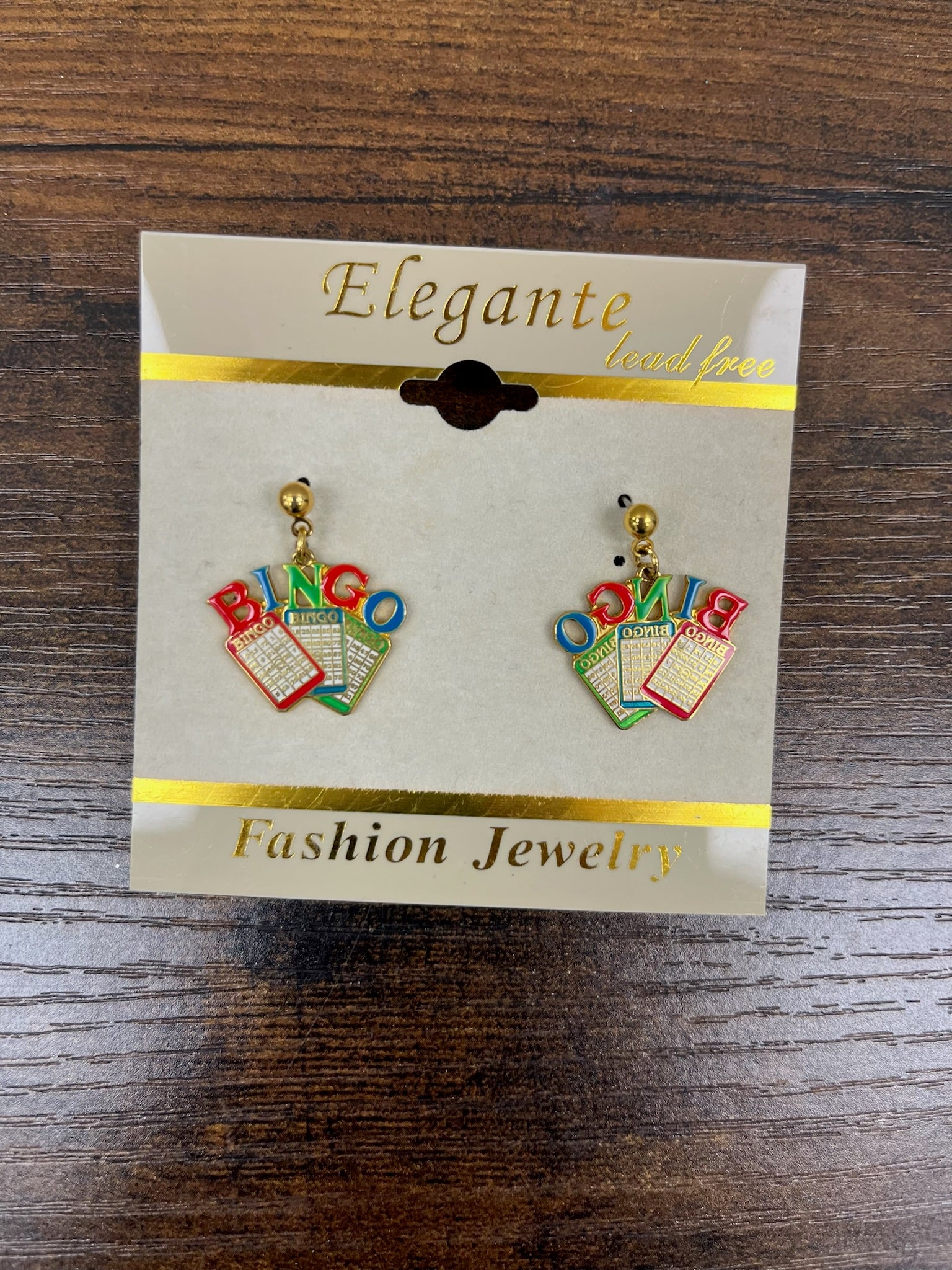 New Bingo Earring Set
