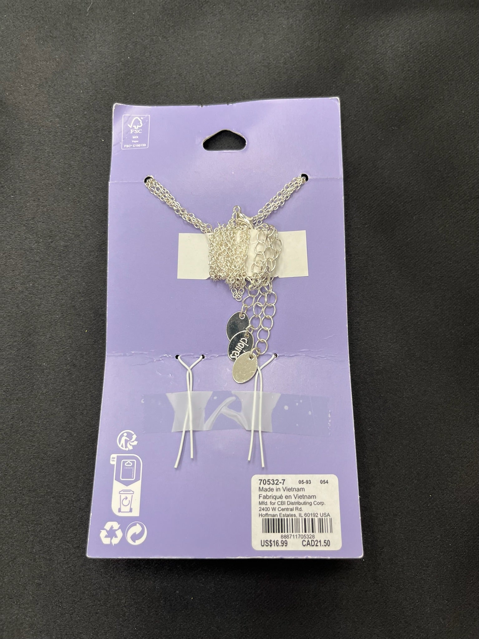 Three Piece Mommy & Mini Heart Necklace Set