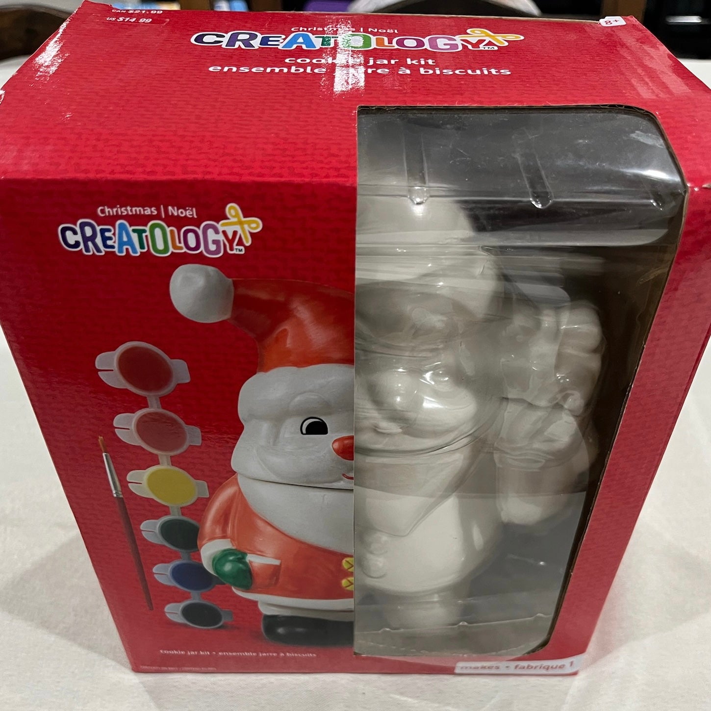 Ceramic Santa Painting Kit image 1