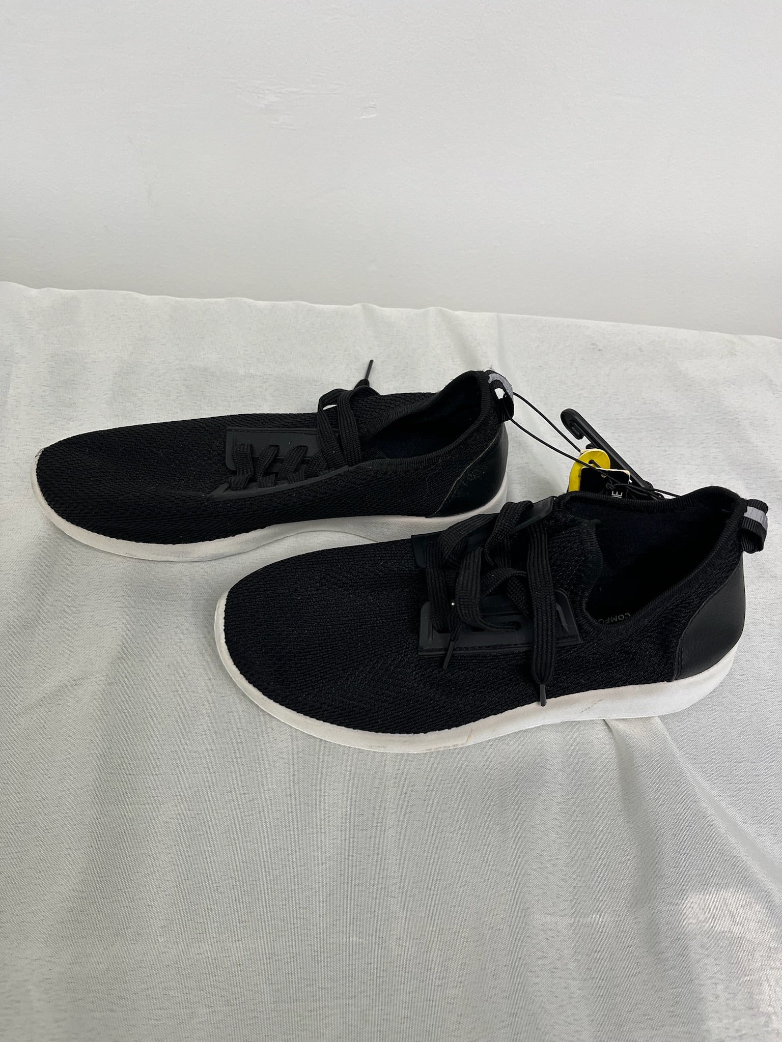 Women’s Black Slip On Sneakers image 2