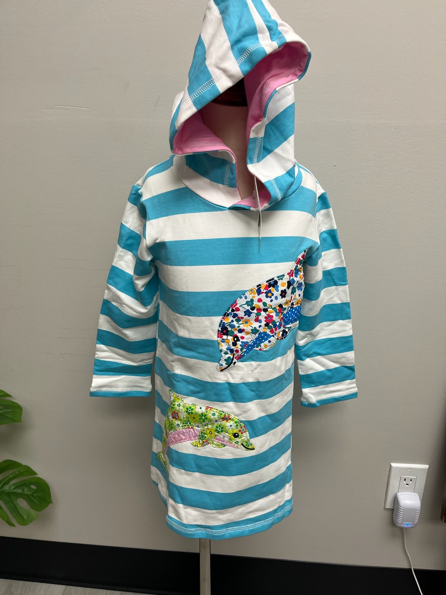 New Girls Hooded Dress