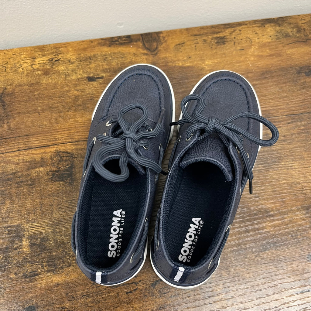 New Boys Blue Slip On Shoes