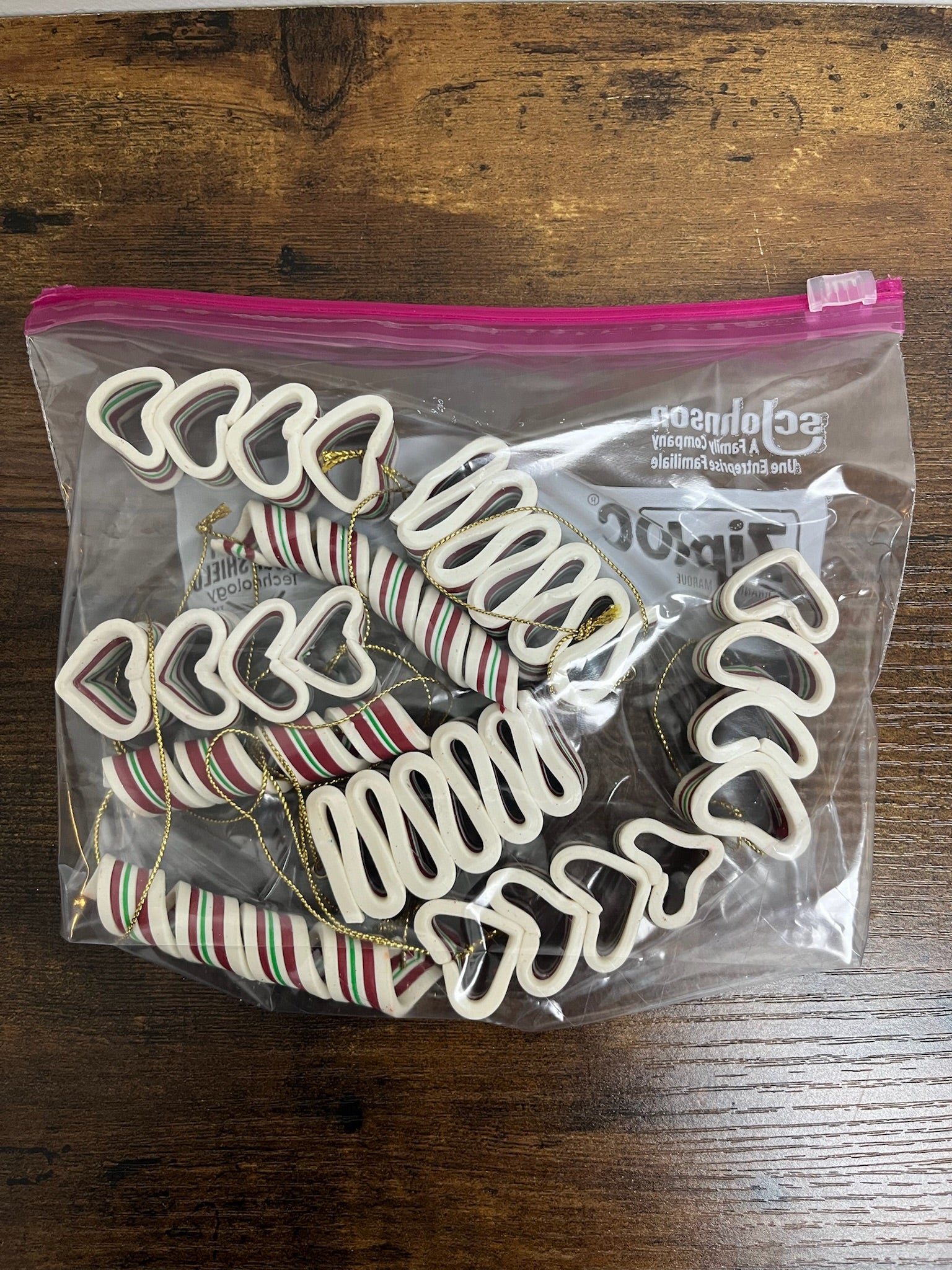 9 Piece Vintage Candy Ornament Set