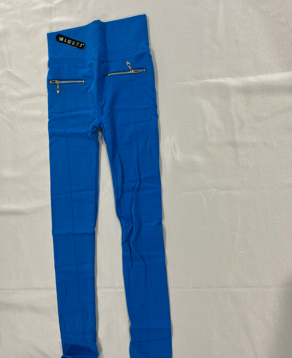 Women’s Thick Legging Pants With Fake Zipper Pocket image 2