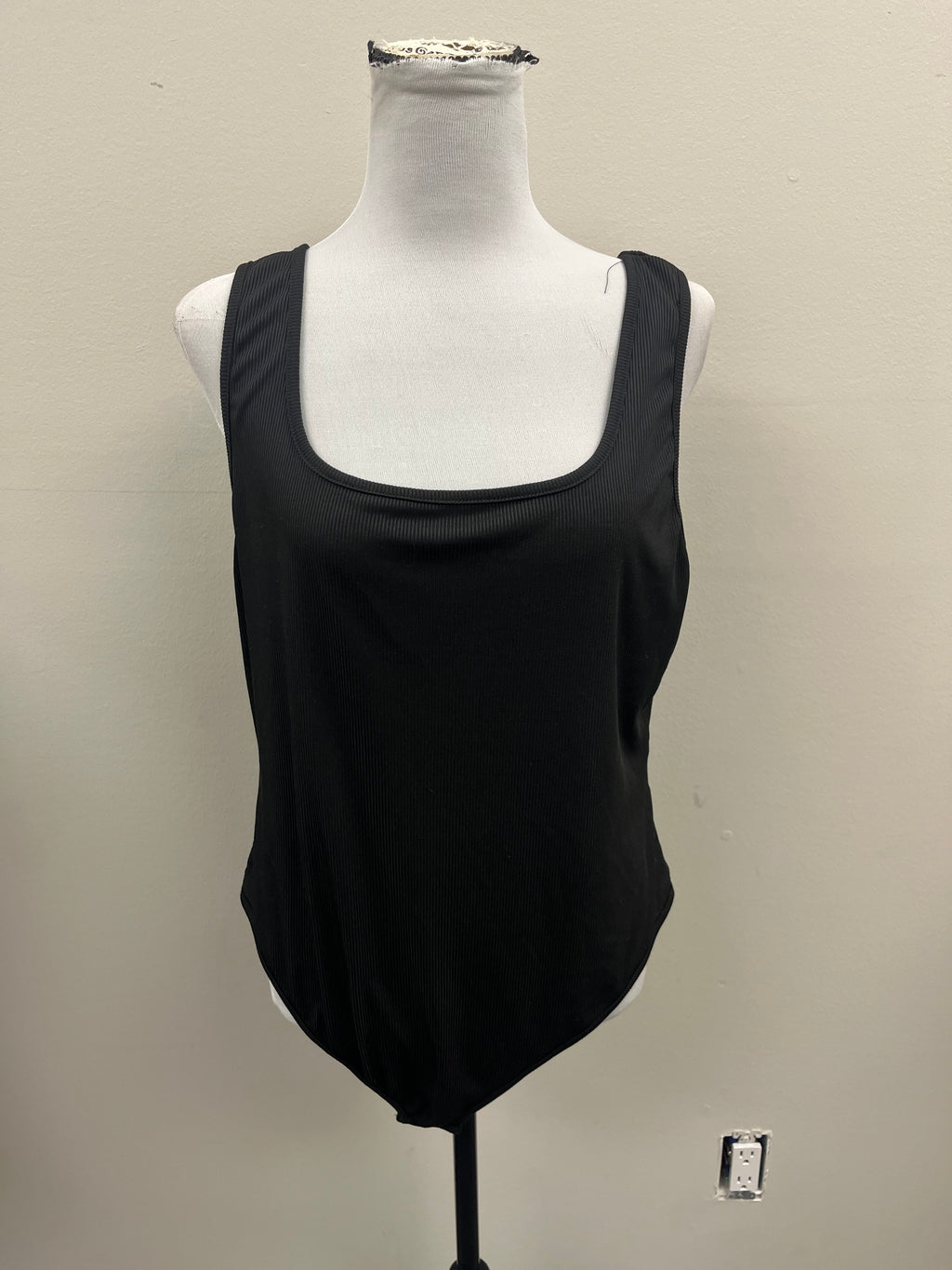 Used Women’s Black Bodysuit