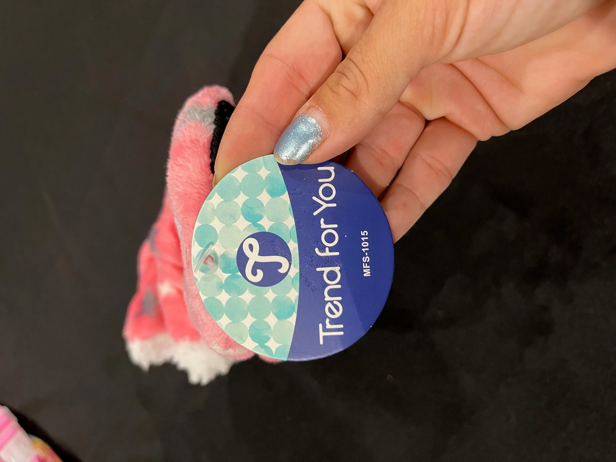 Pink Slippers With Stars image 4