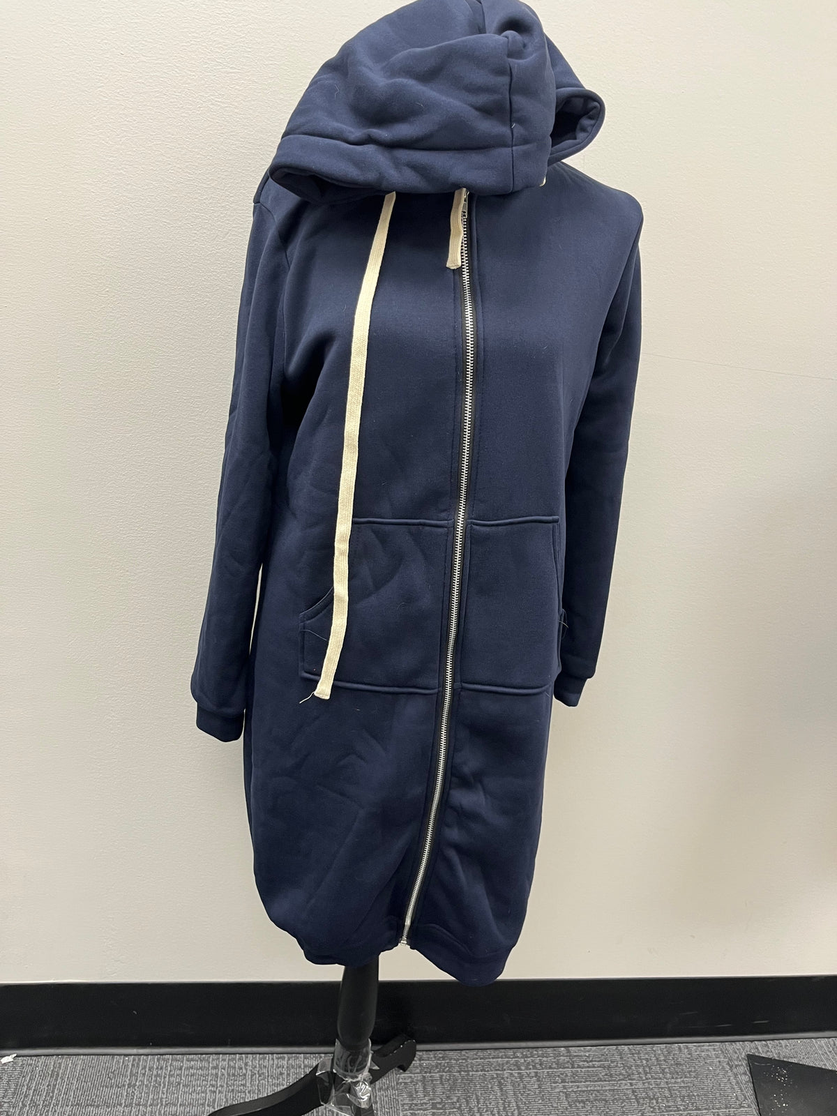 New Women’s Long Zip up Hooded Sweater