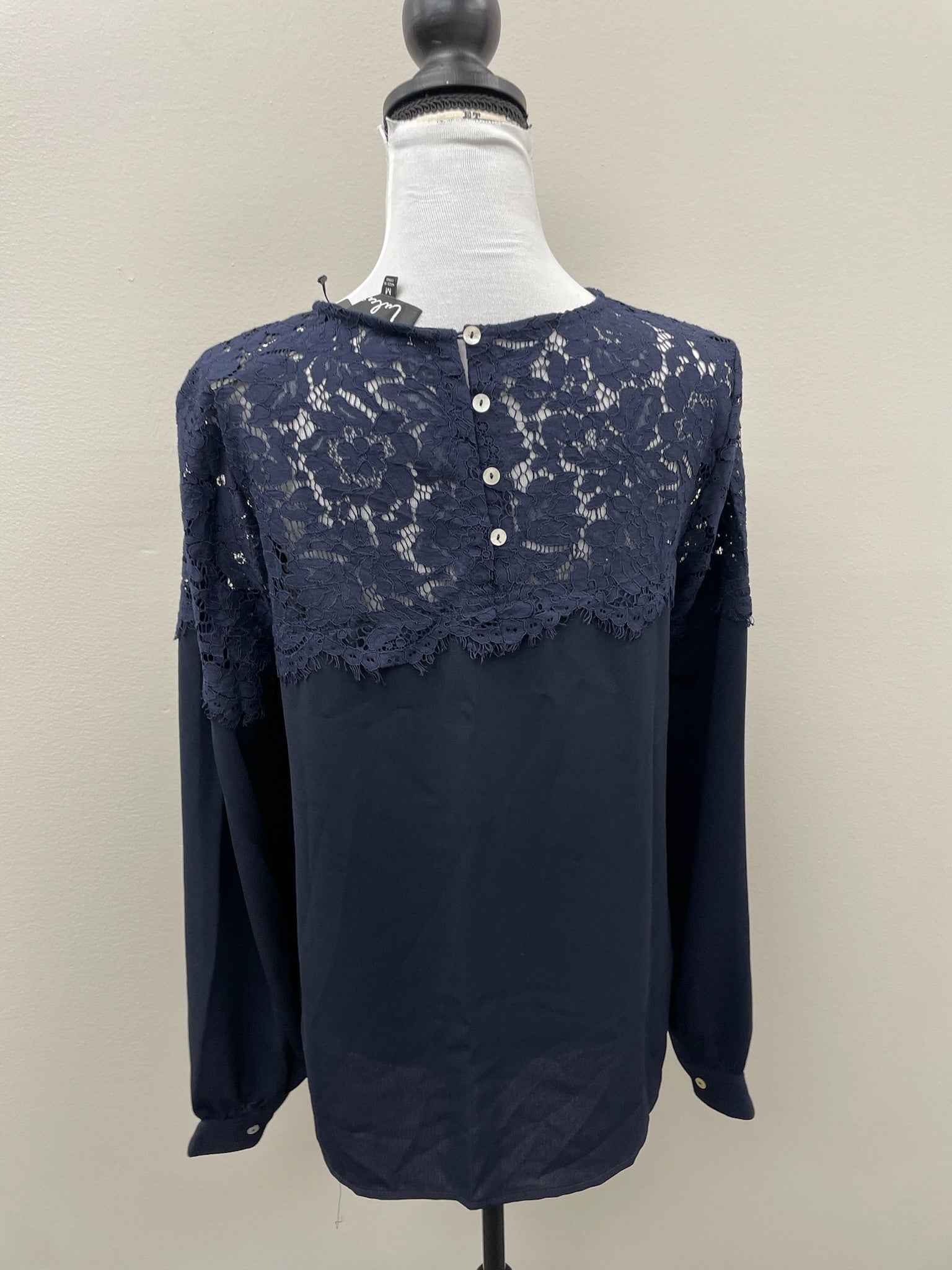 Women’s Blue Long Sleeve Top