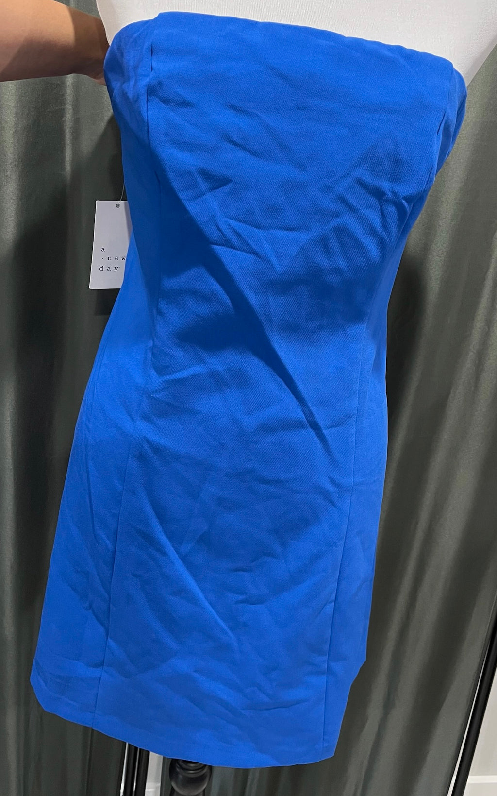 Blue Tube Top Dress image 0