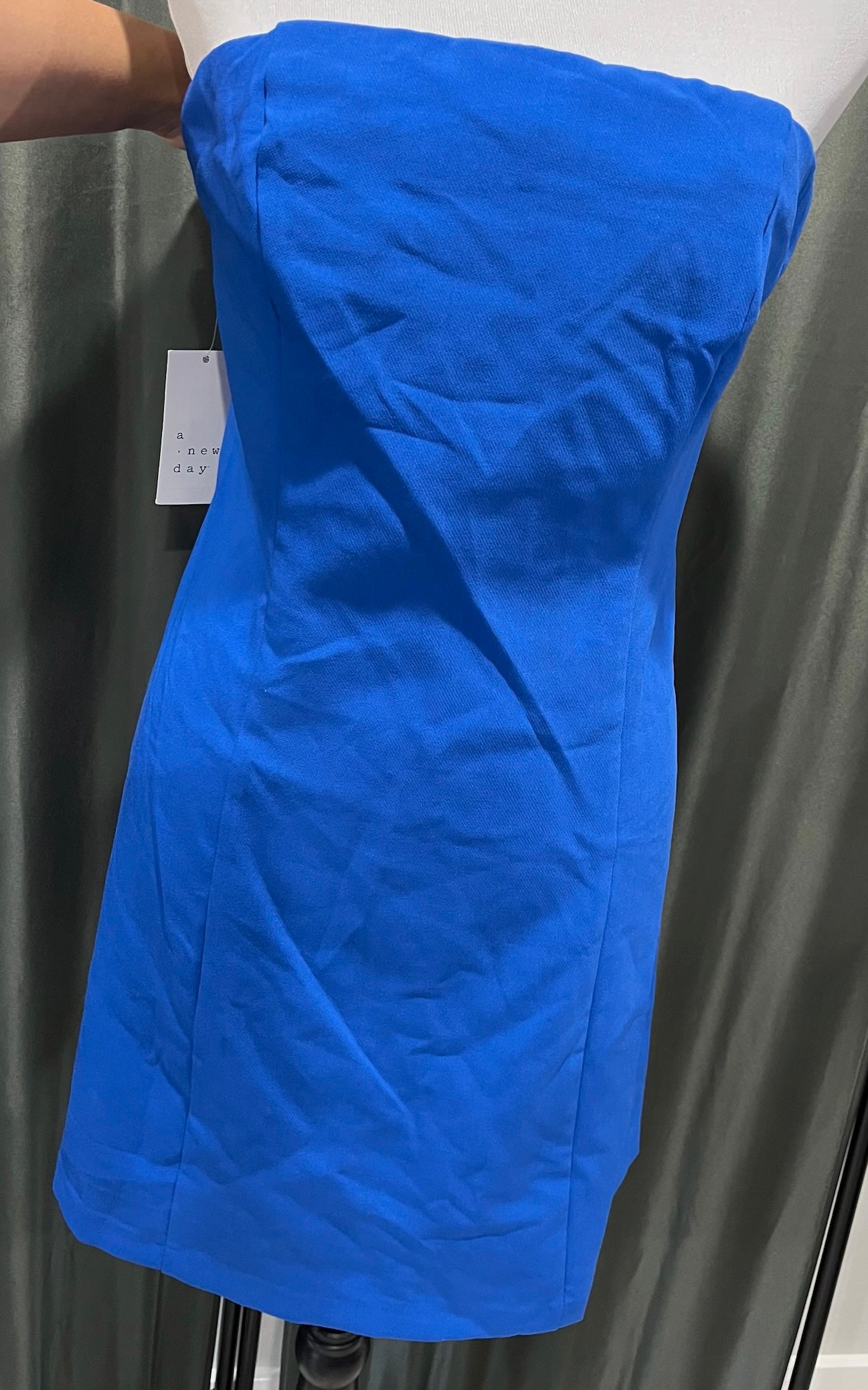 Blue Tube Top Dress image 0