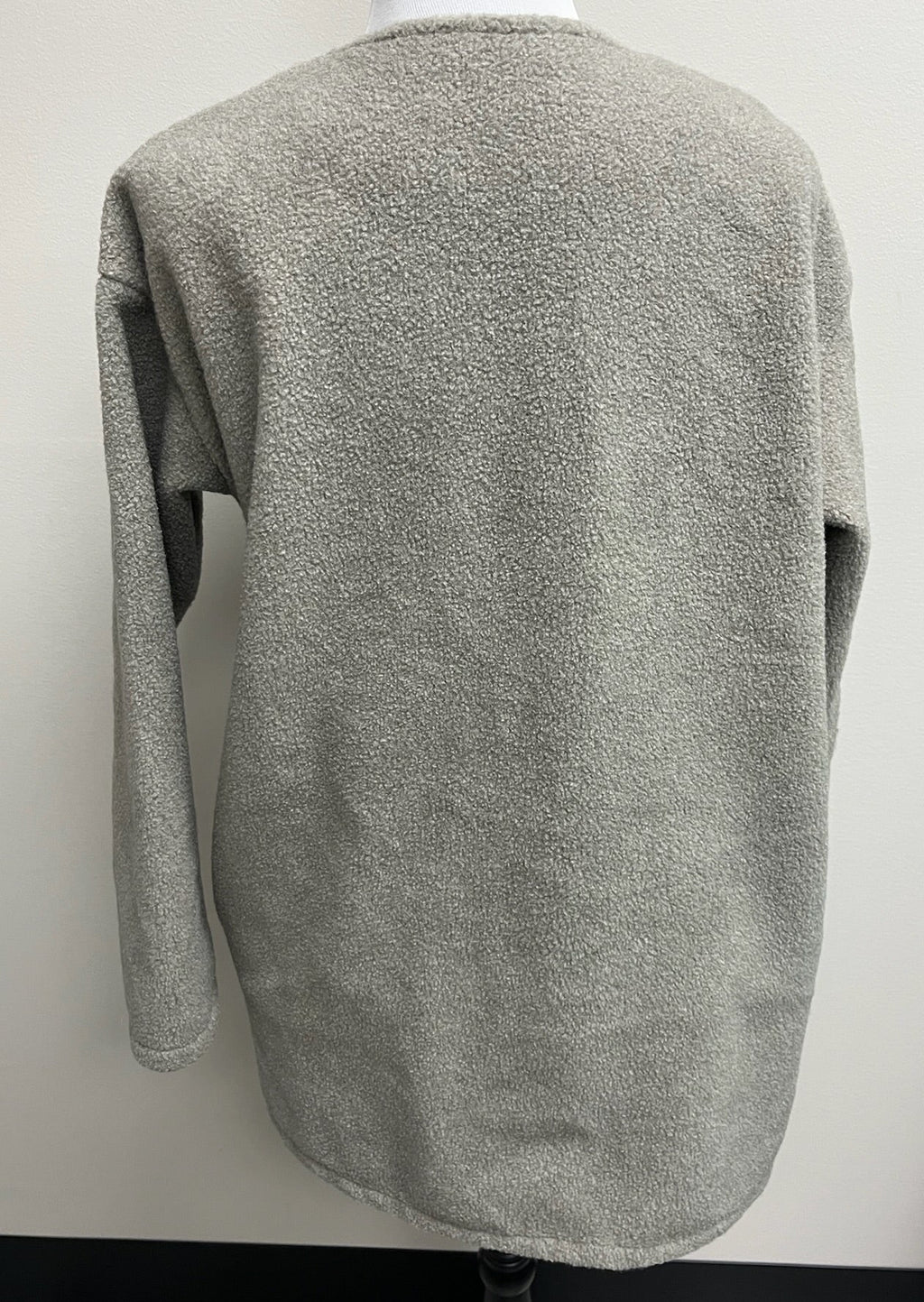 Women’s Grey Button Up Sweater