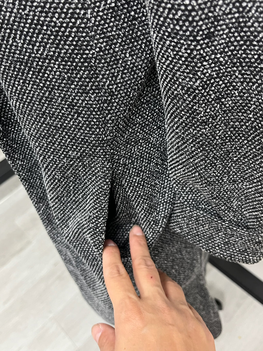 Used Women’s Grey Coat Jacket With Pockets