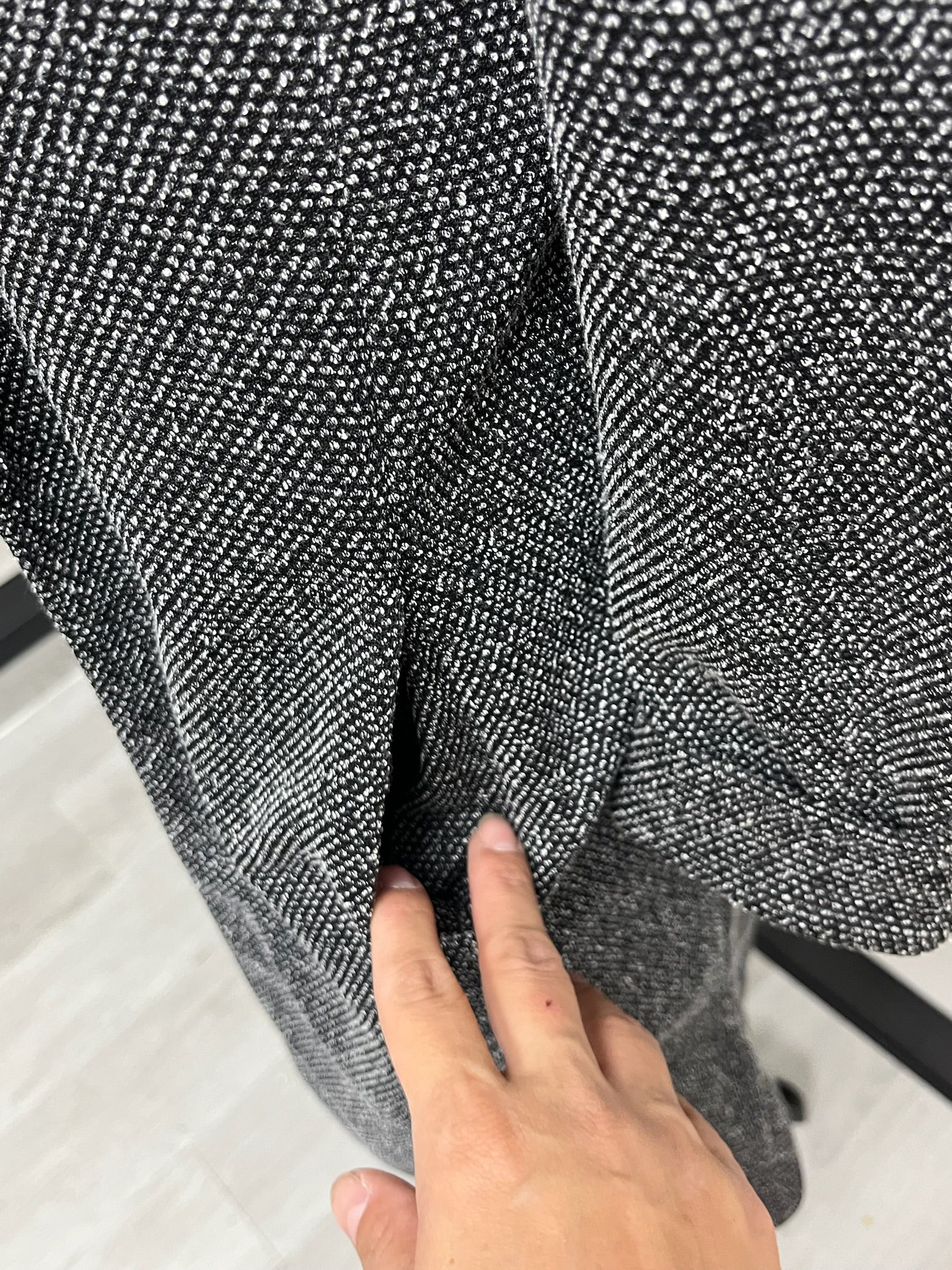 Used Women’s Grey Coat Jacket With Pockets