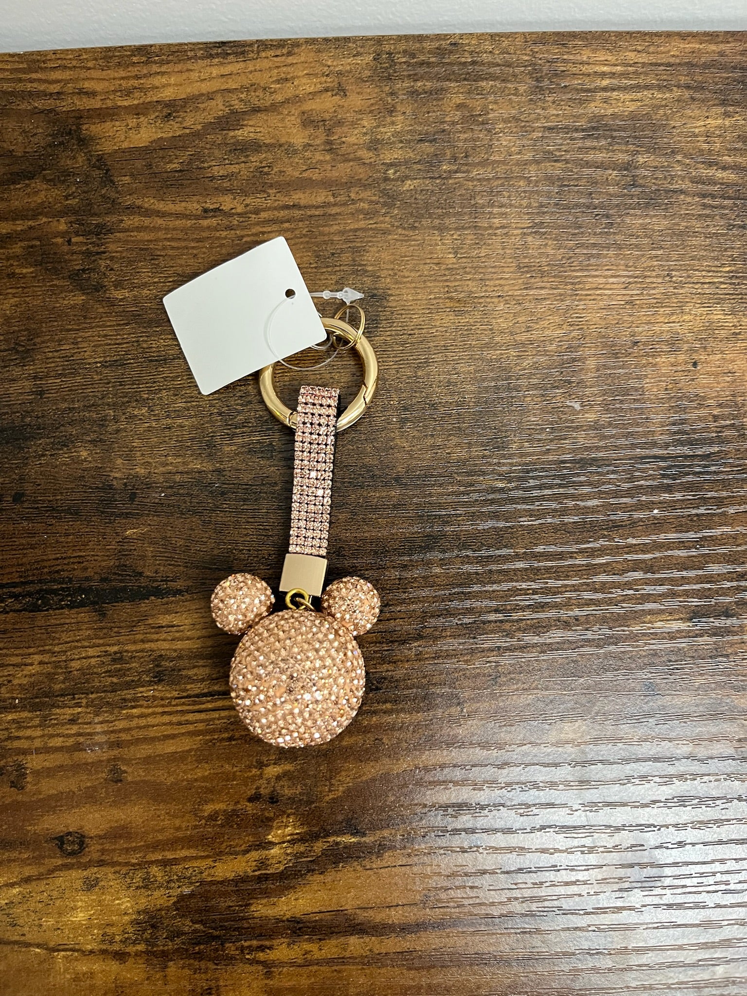 Bling Minnie Mouse Keychain