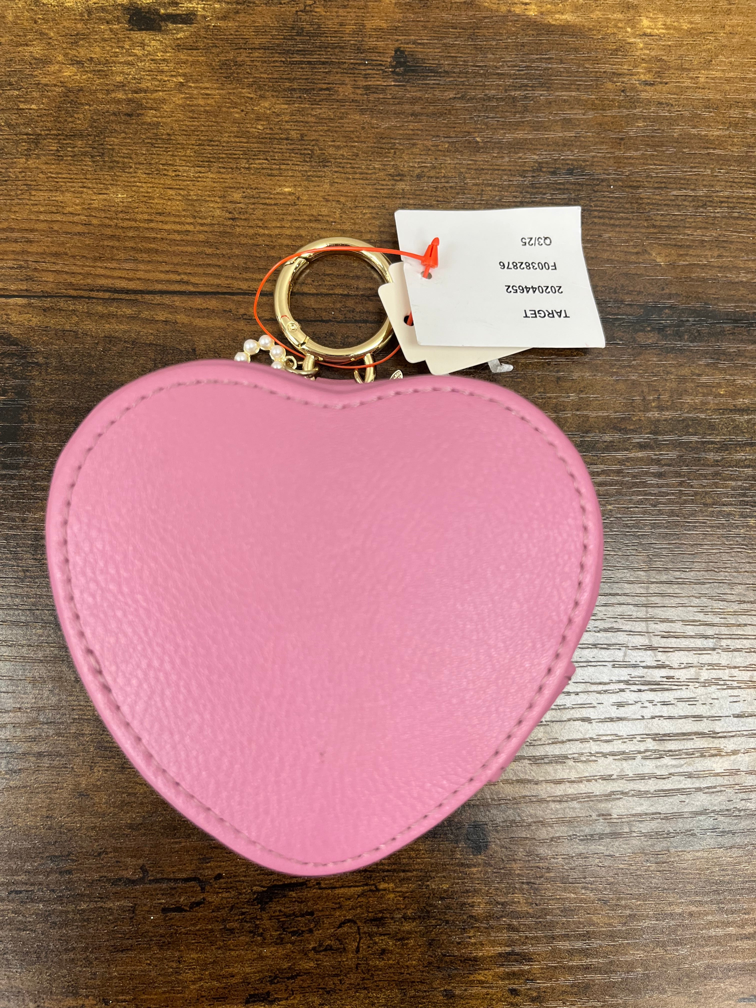 New Pink Heart Shaped Jewelry Organizer