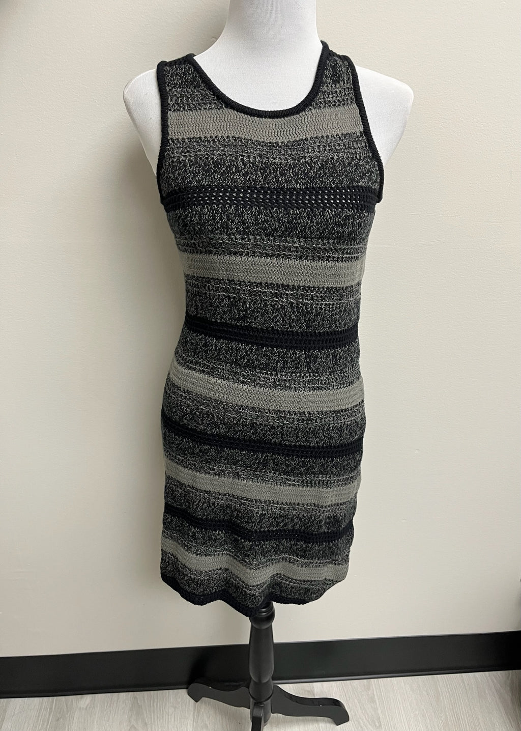 Women’s Striped Crotchet Dress