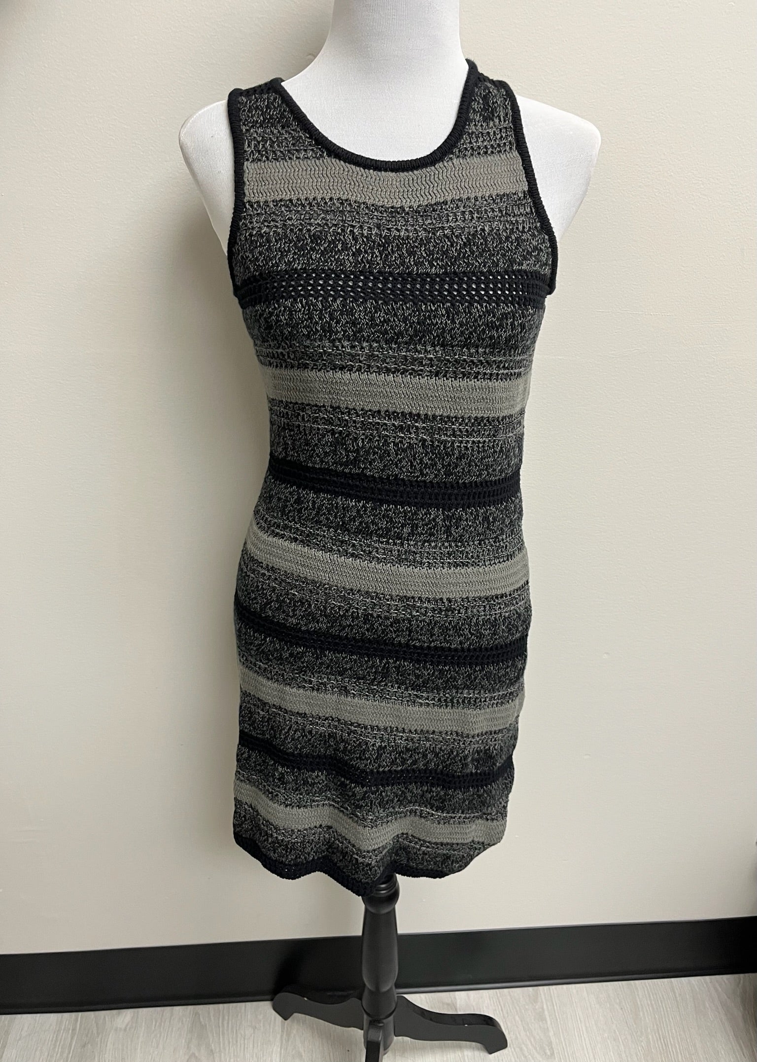 Women’s Striped Crotchet Dress
