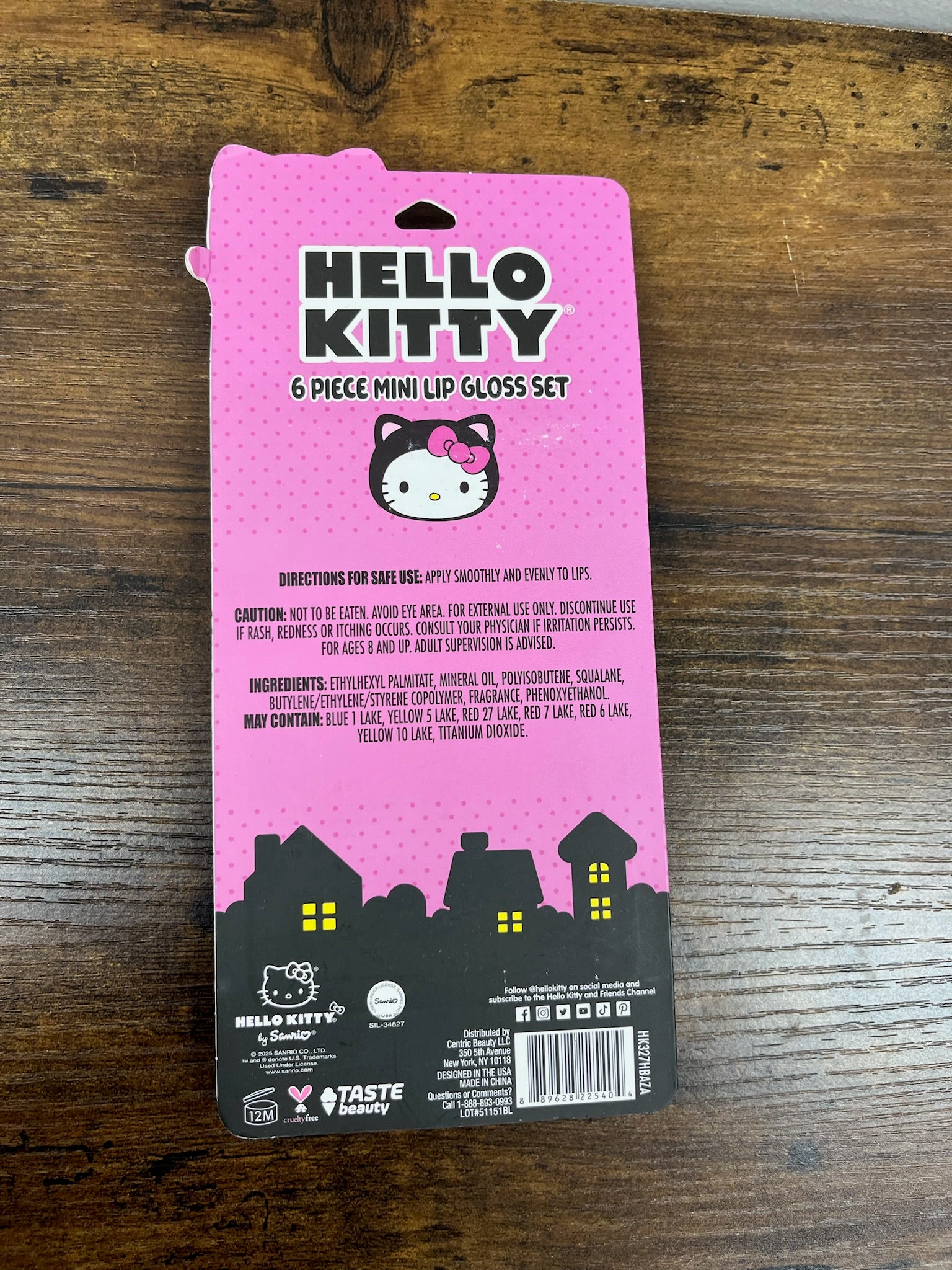 New Hello Kitty Lipgloss Set