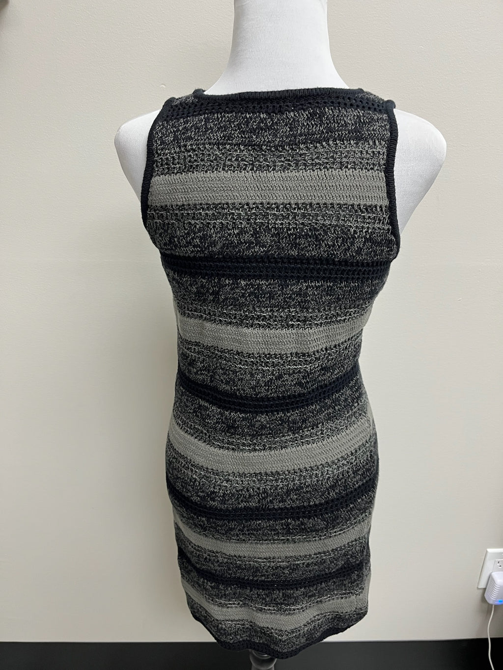 Women’s Striped Crotchet Dress