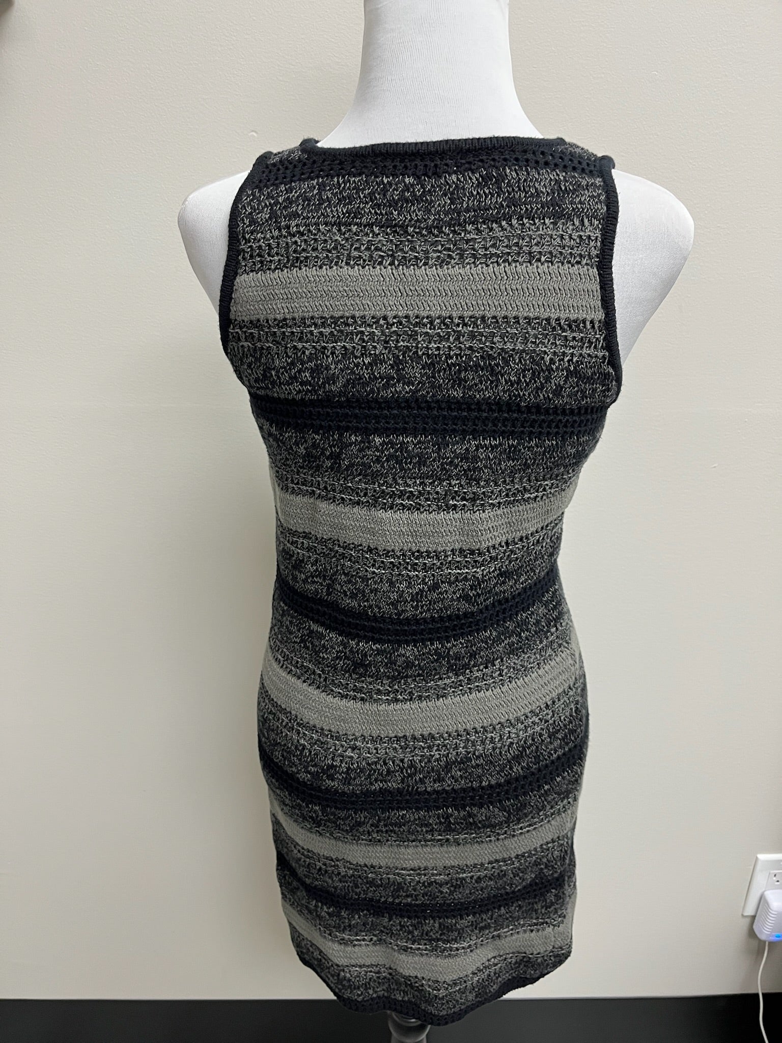 Women’s Striped Crotchet Dress