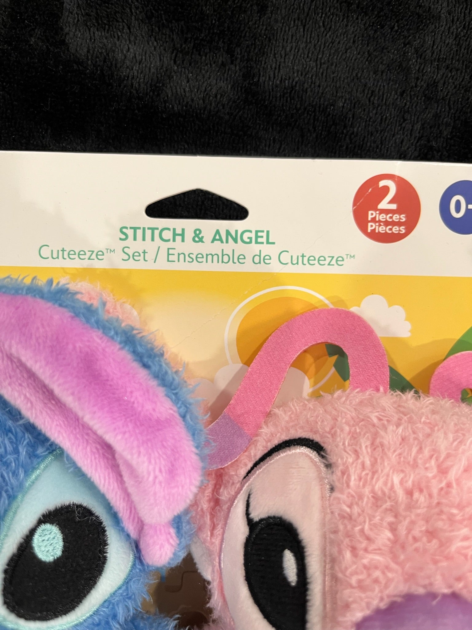 Two Piece Stitch & Angel Toy Set image 1