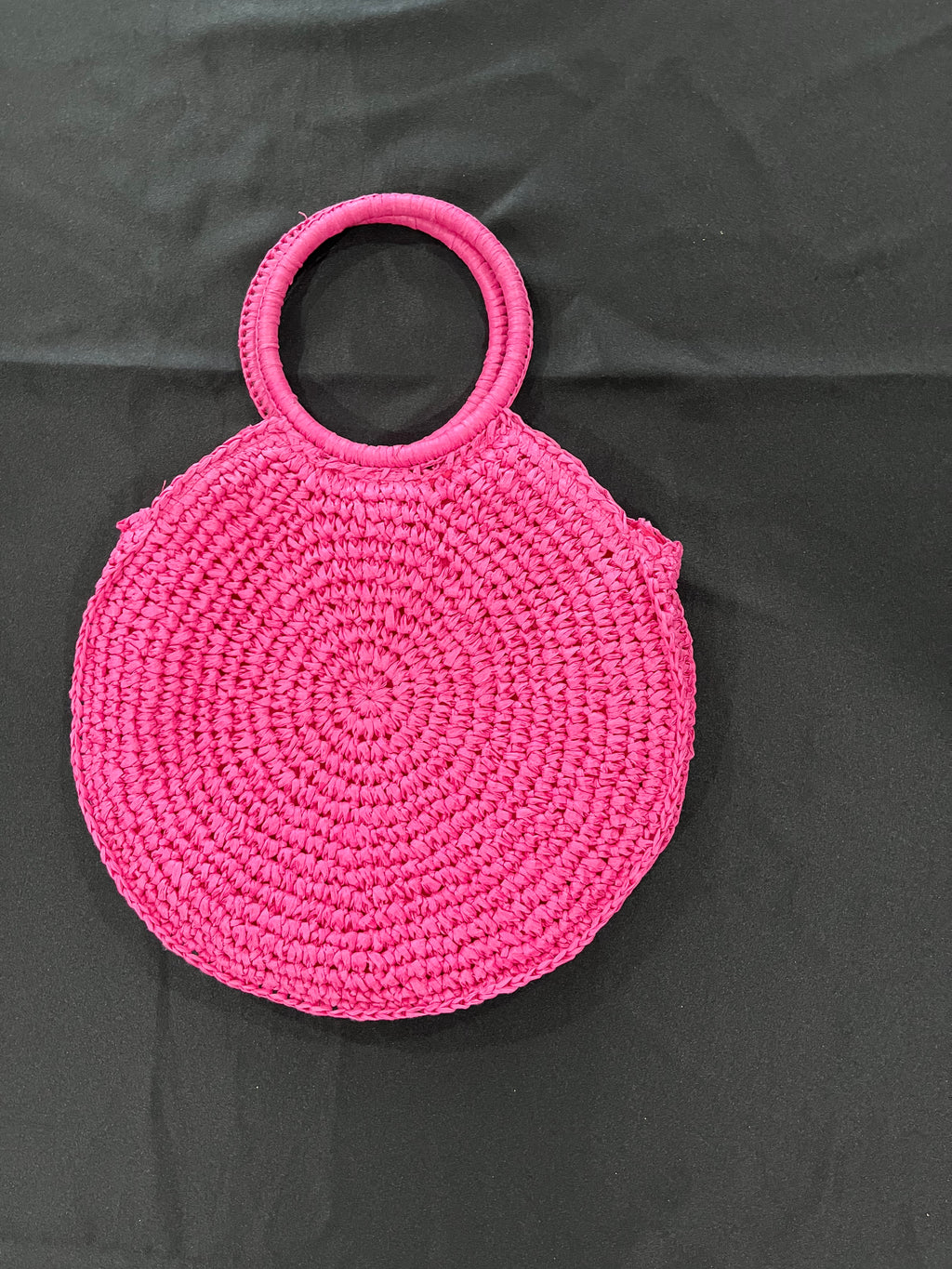 Pink Woven Purse image 0