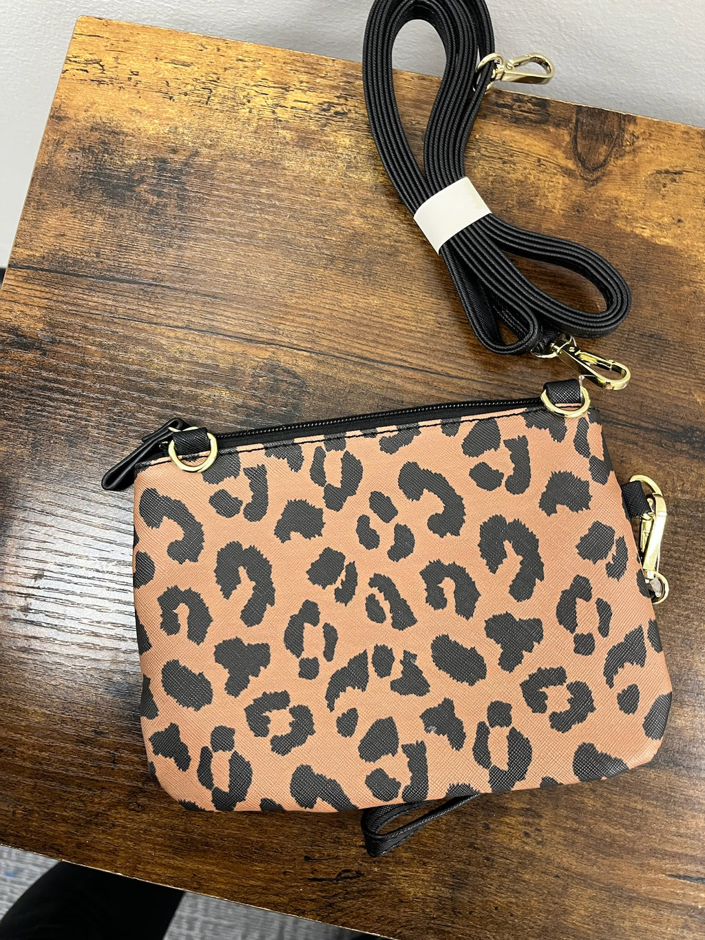 New 3 in 1 Leopard Tote Purse, Wallet & Small Purse