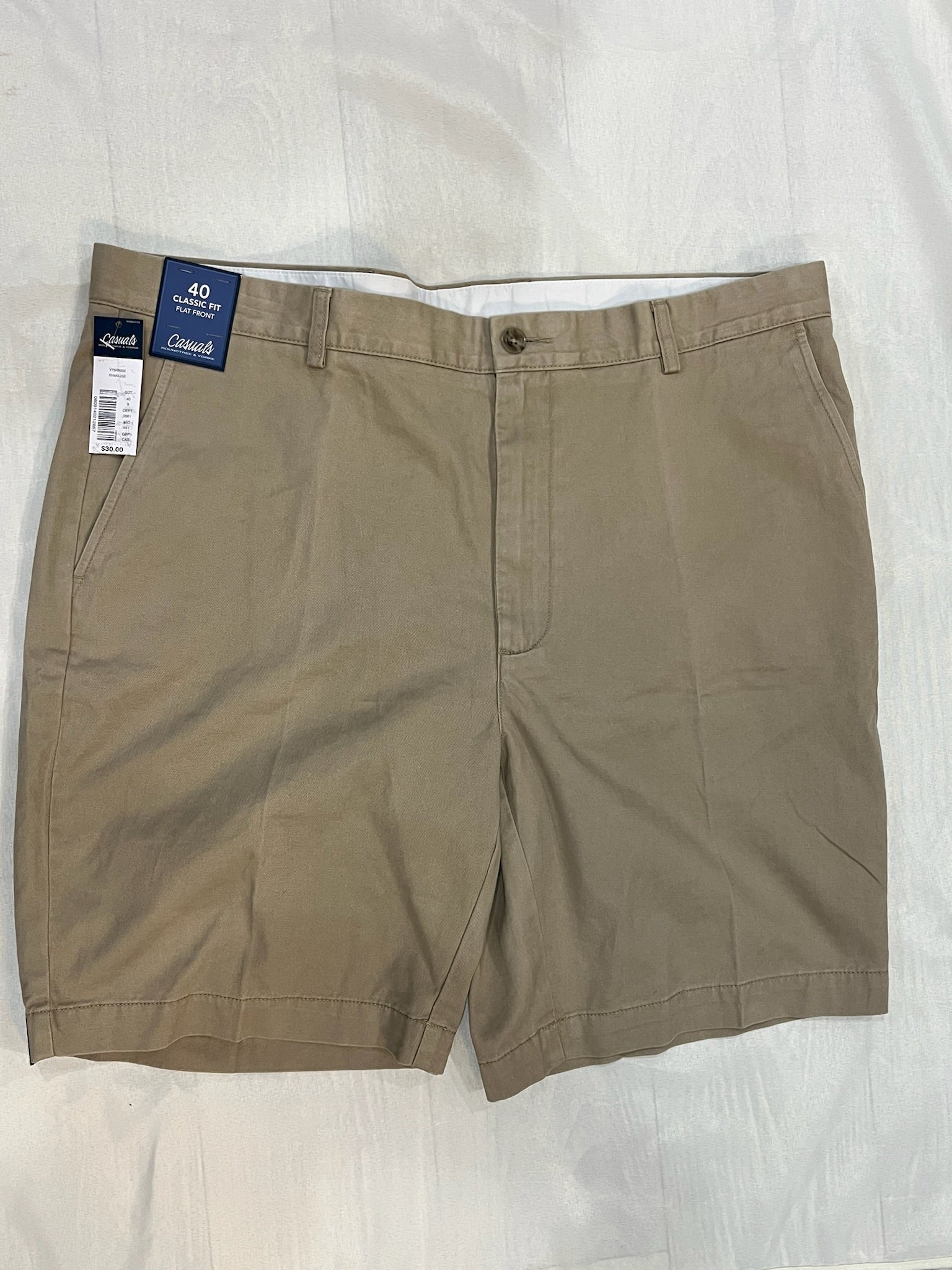 Men’s Khaki Shorts (flat front) image 2