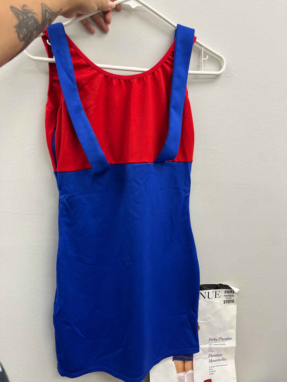 Used/New Perky Plumber/Mario Costume