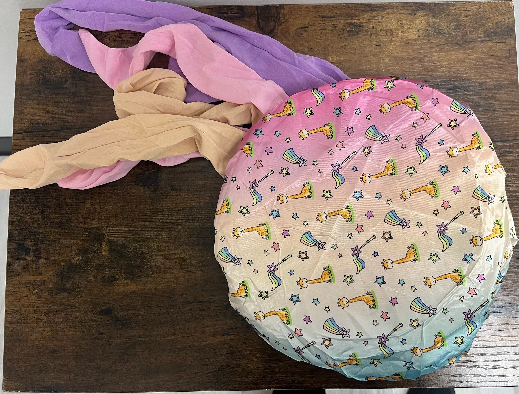 New Three Piece Bonnet Caps for shower or sleep
