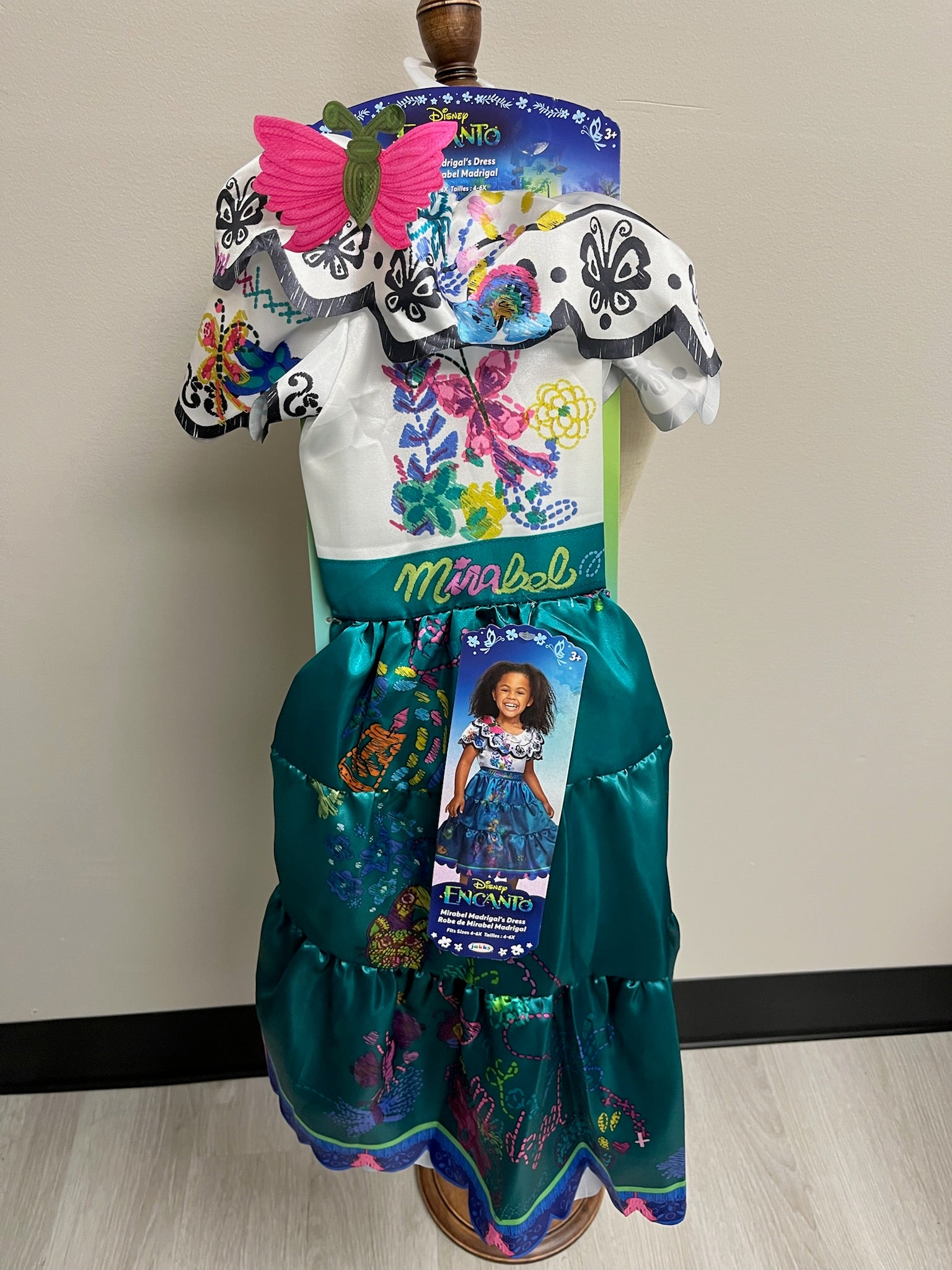 Girls Encanto Mirabel Costume