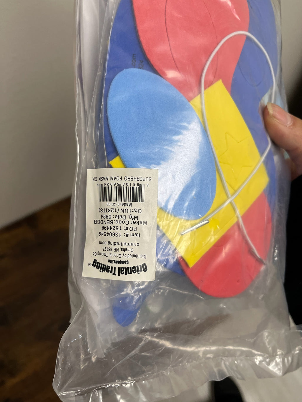 New 13 Set Foam Craft Masks