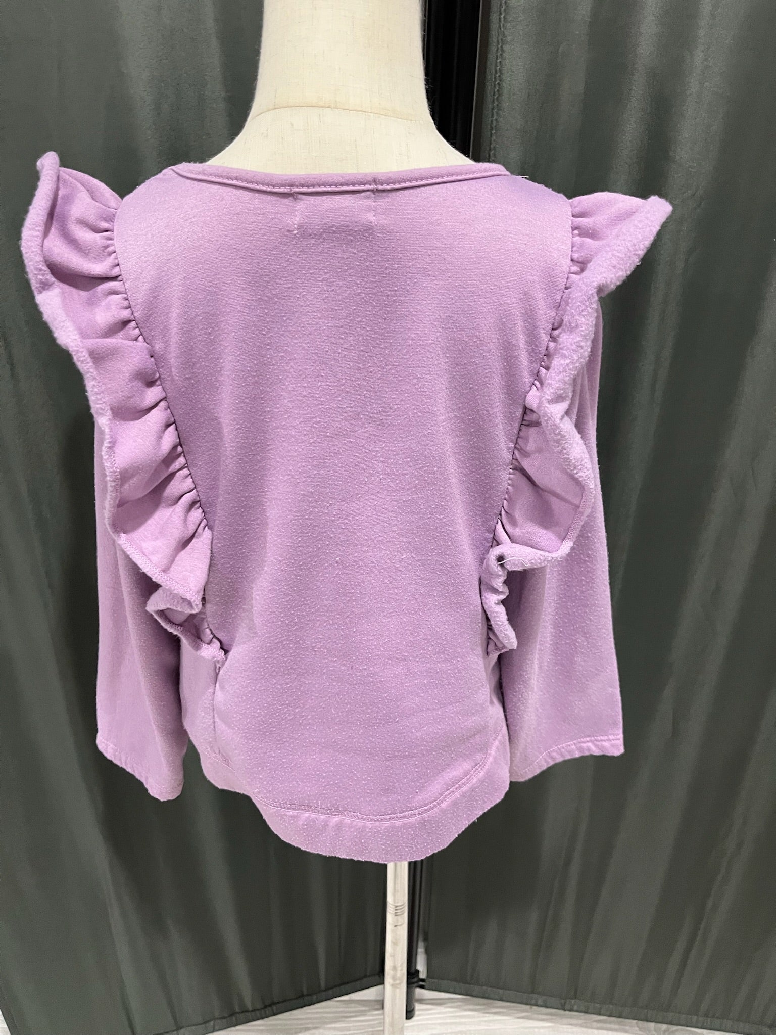 Girls Purple Heart Sweater image 2