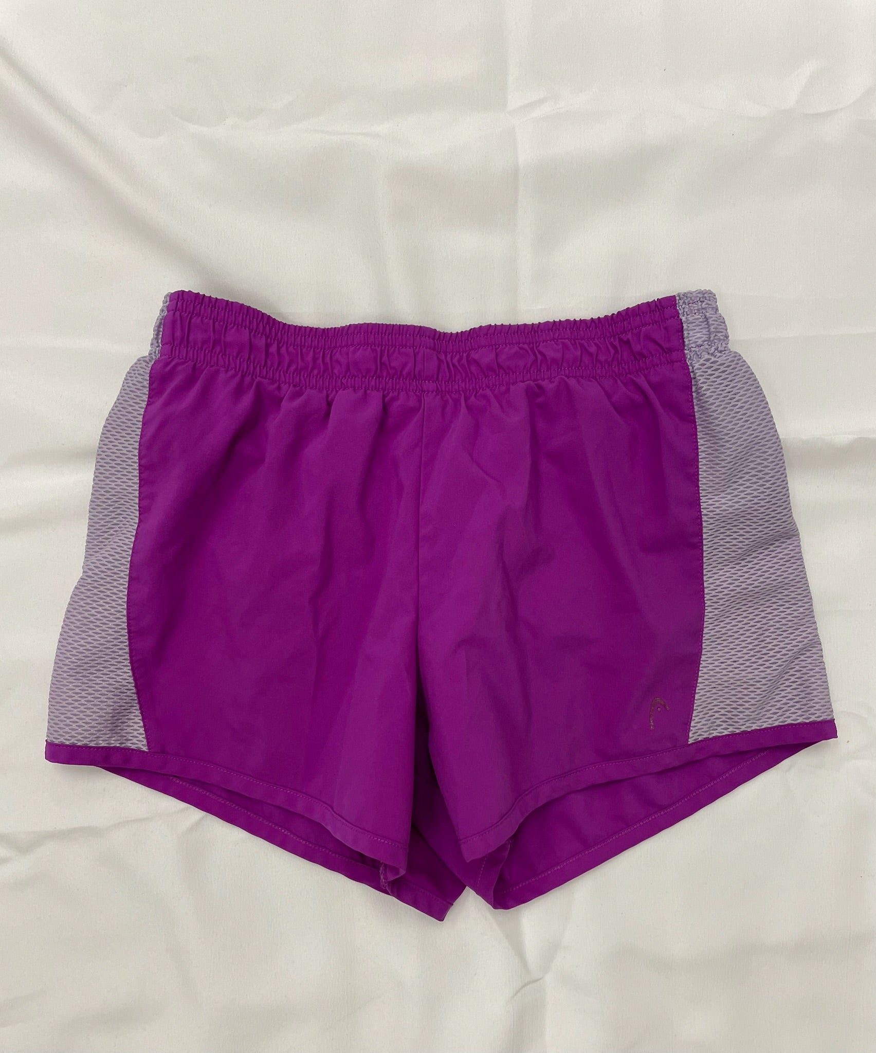 Girls Purple Athletic Shorts
