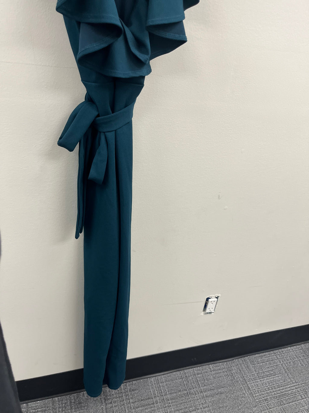 Used Women’s Blue Green Jumpsuit