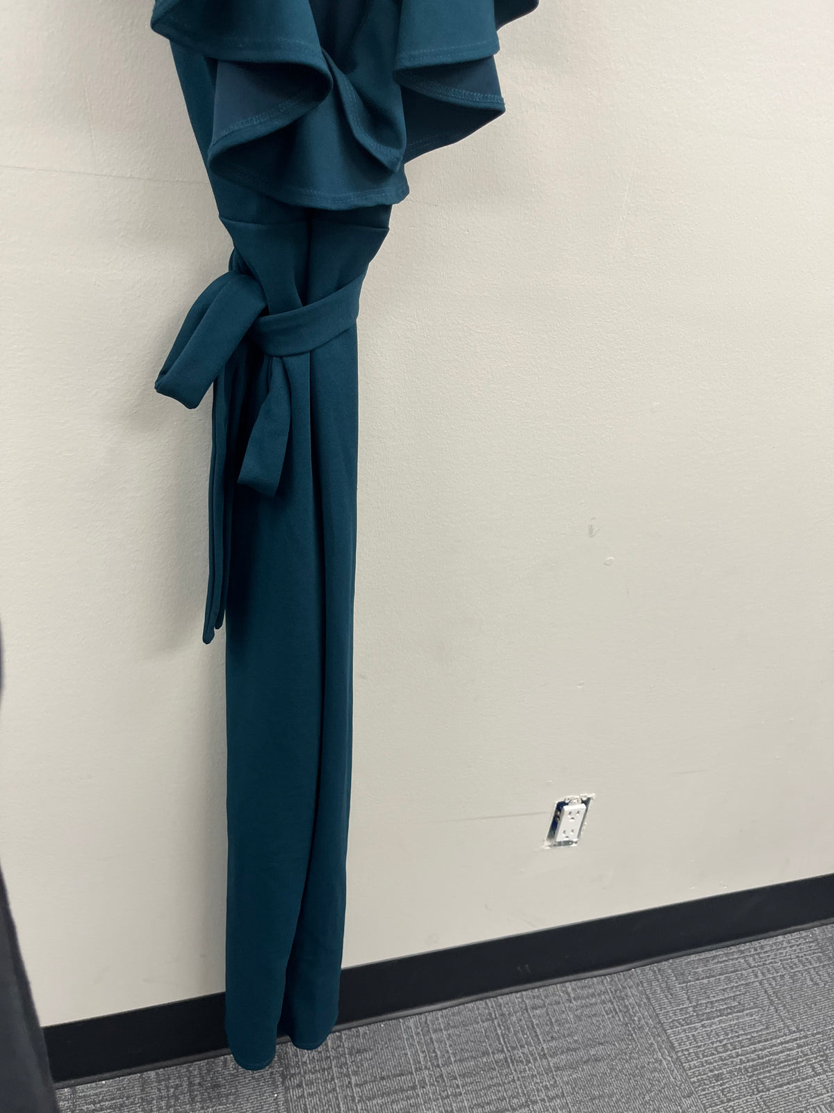 Used Women’s Blue Green Jumpsuit