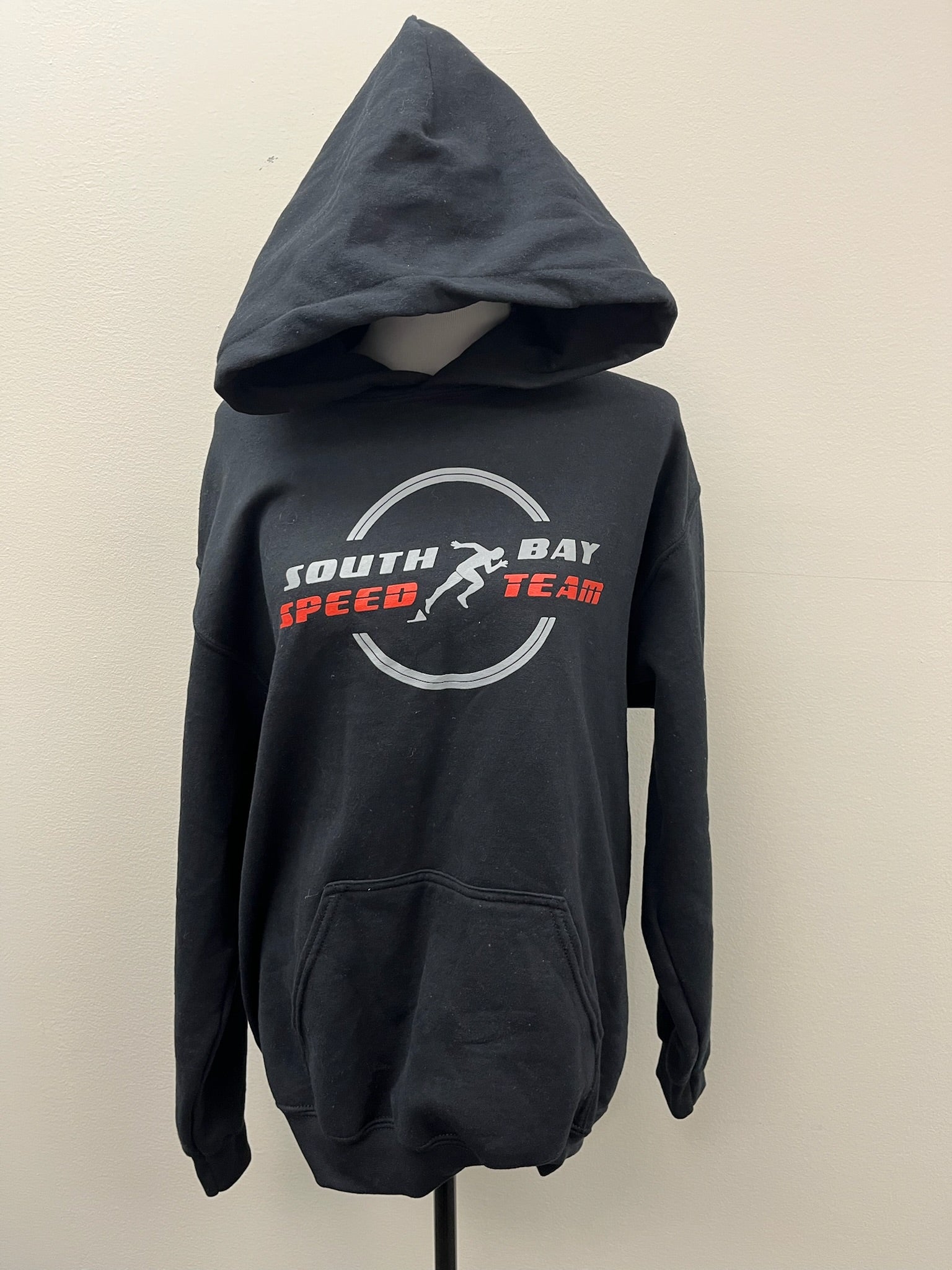 Used Unisex Adult Black Hoodie