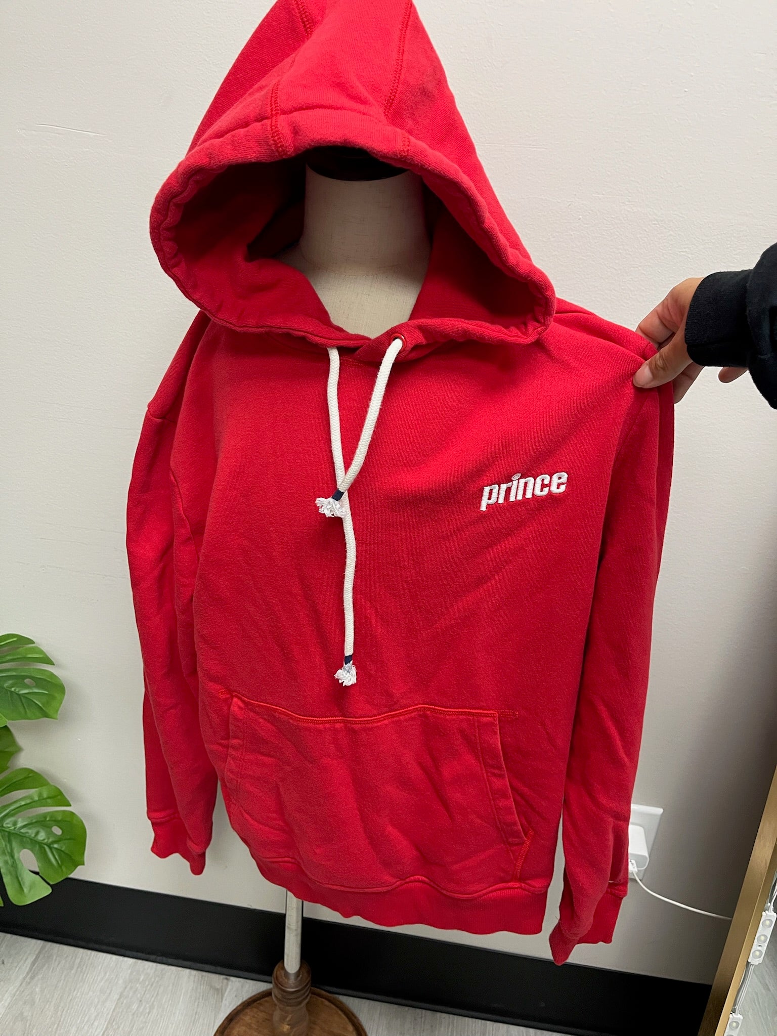 Used Boys Red Prince Hoodie