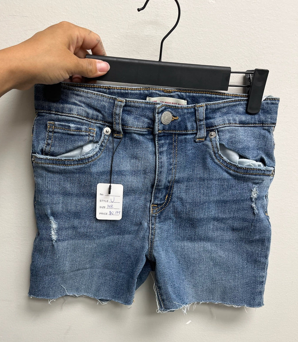 Used Girls Jean Shorts